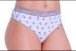 CALCINHAS TANGA ALGODÃO CÓS ALTO - Imagem 5