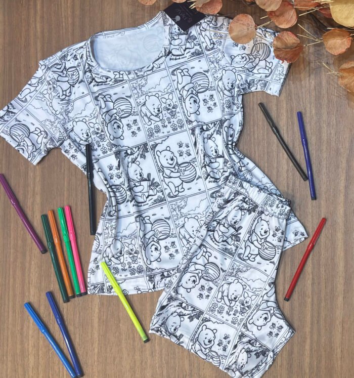 Pijama Infantil de Colorir (Sortido) - Imagem 14