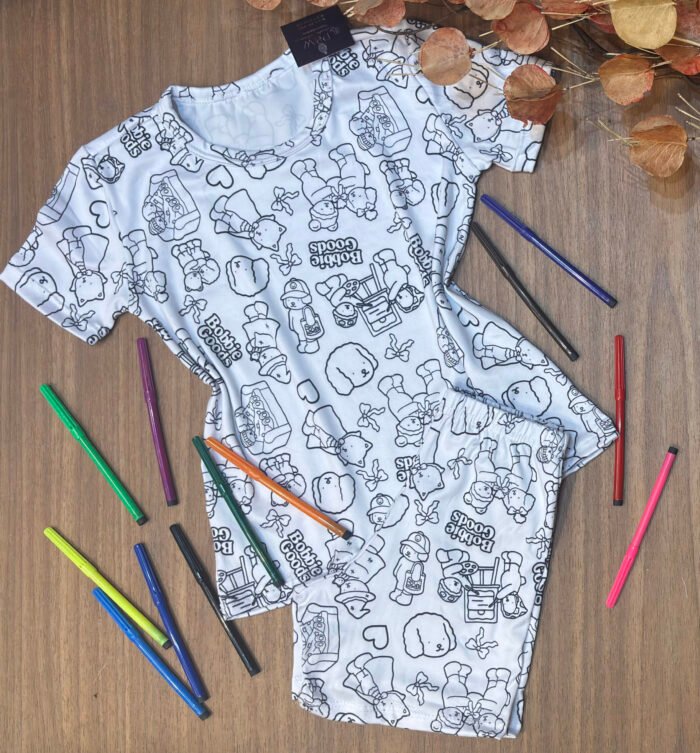 Pijama Infantil de Colorir (Sortido) - Imagem 12