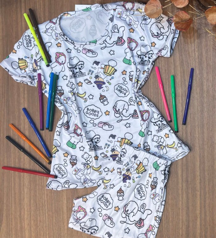 Pijama Infantil de Colorir (Sortido) - Imagem 8