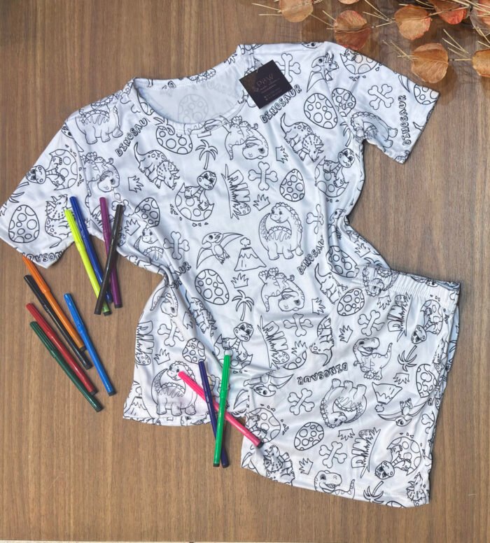 Pijama Infantil de Colorir (Sortido) - Imagem 7
