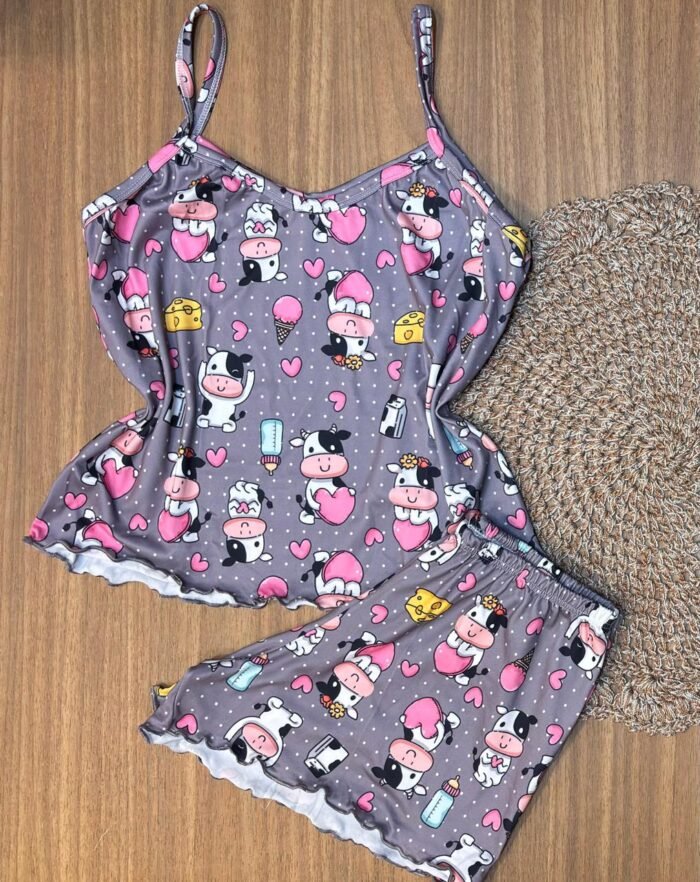 BABYDOLL SUEDE ESTAMPADO - Imagem 8