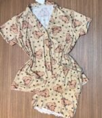 Pijama Americano - Suede Estampado - Imagem 23