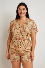 Pijama Americano - Suede Estampado - Imagem 26