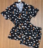 Pijama Americano - Suede Estampado - Imagem 24