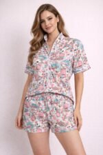 Pijama Americano - Suede Estampado - Imagem 8