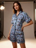 Pijama Americano - Suede Estampado - Imagem 5